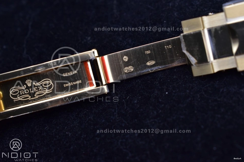 Bracelet 116508 Dial QF V2 1:1 Edition YG Black Best Daytona SH4130 Diamonds on 0413